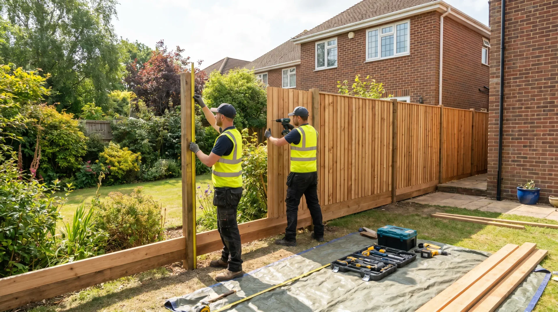 Bournemouth Fencing Company fencing visual